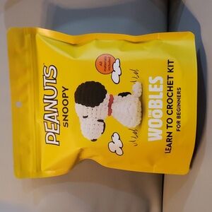 Peanuts Snoopy Woobles Learn To Crochet Kit NWT